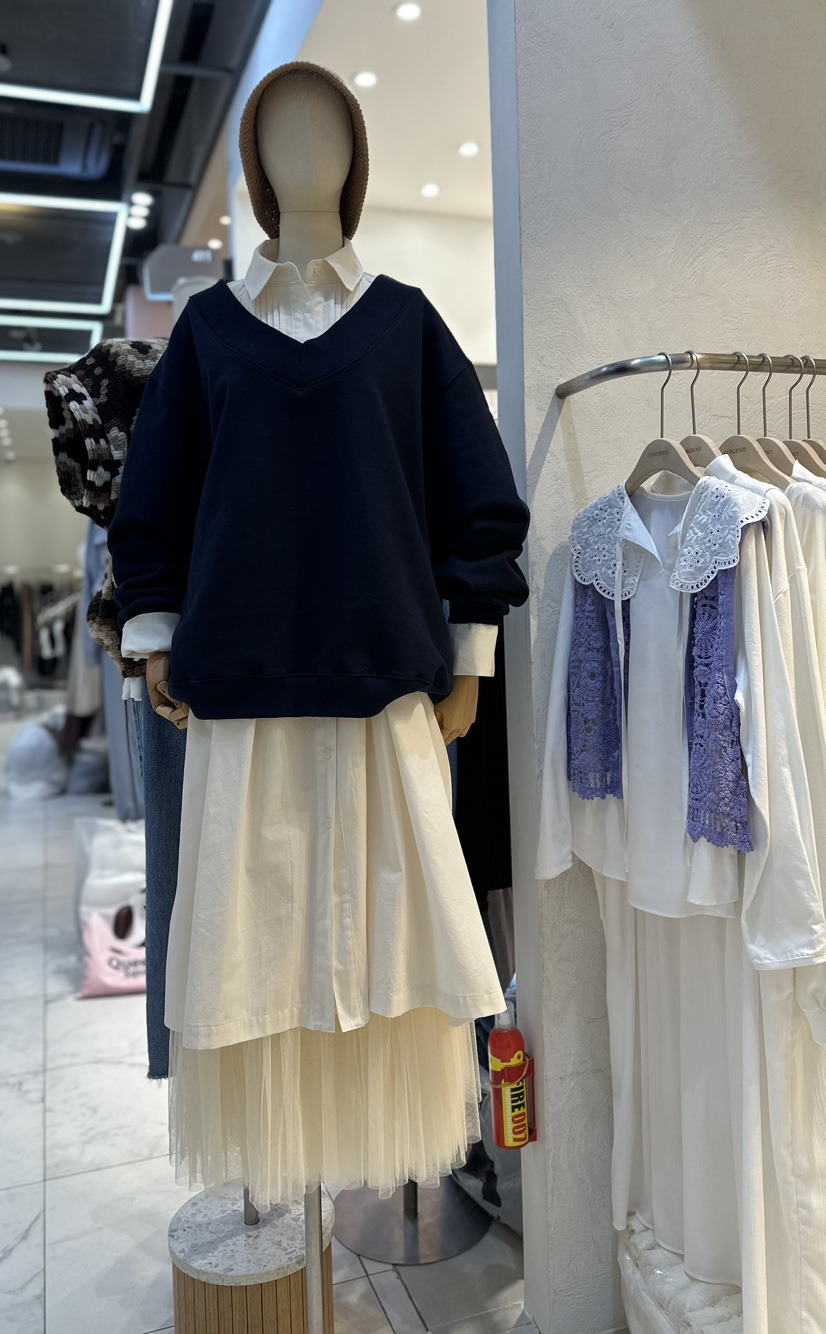 GORGEOUS直郵韓國代購女裝新款推薦時尚人氣職業熱賣休閑衛衣GORGEOUS衛衣