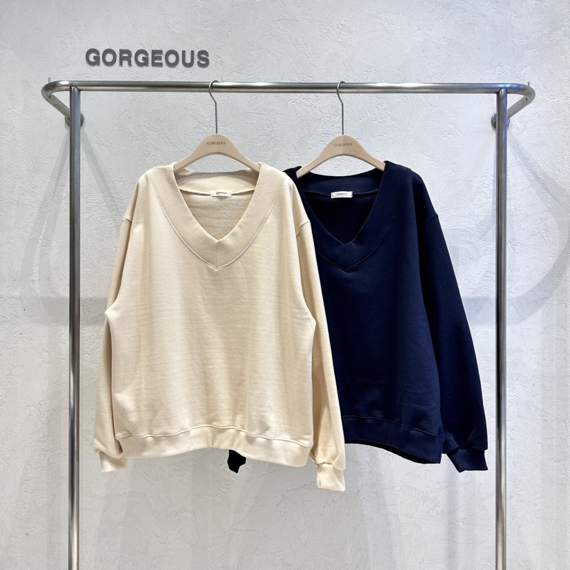 GORGEOUS直郵韓國代購女裝新款推薦時尚人氣職業熱賣休閑衛衣GORGEOUS衛衣