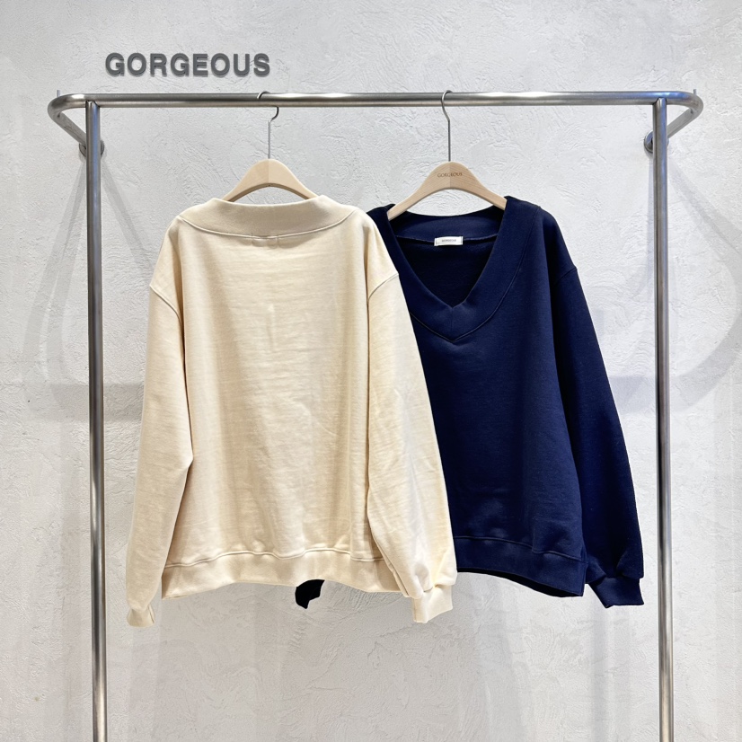 GORGEOUS直郵韓國代購女裝新款推薦時尚人氣職業熱賣休閑衛衣GORGEOUS衛衣