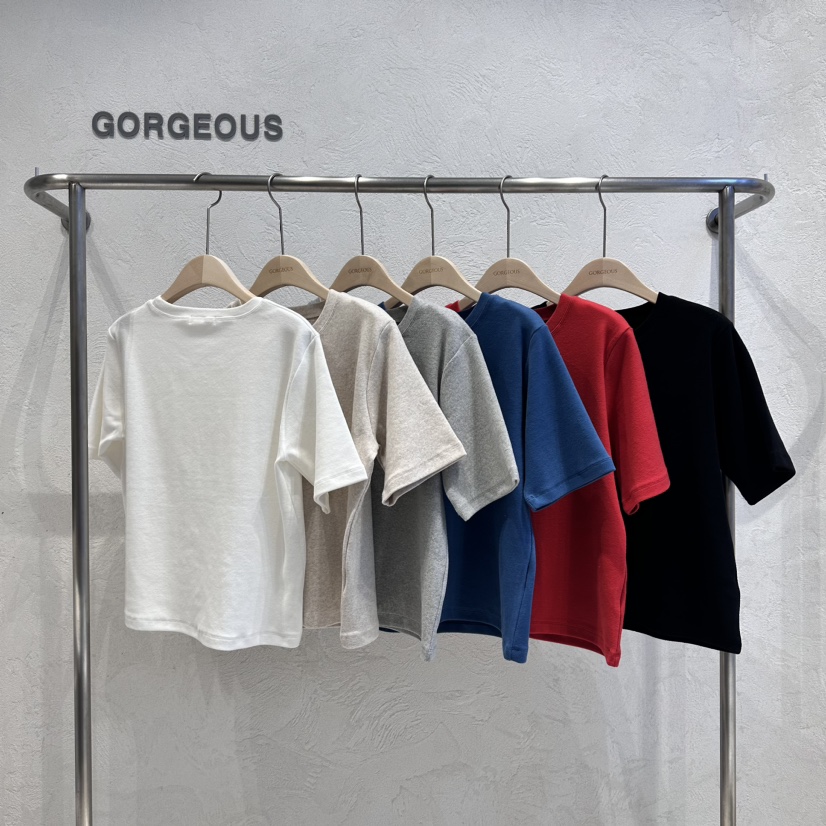 GORGEOUS韓國直郵東大門代購女裝新品熱賣24秋冬休閑T恤抓絨GORGEOUST恤