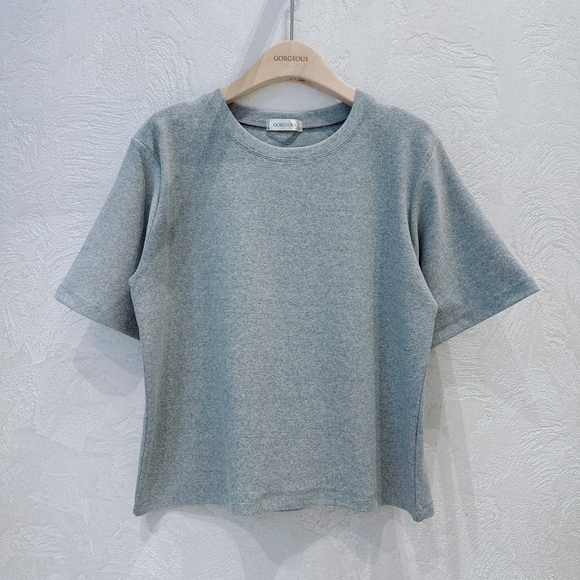 GORGEOUS韓國直郵東大門代購女裝新品熱賣24秋冬休閑T恤抓絨GORGEOUST恤圖色3