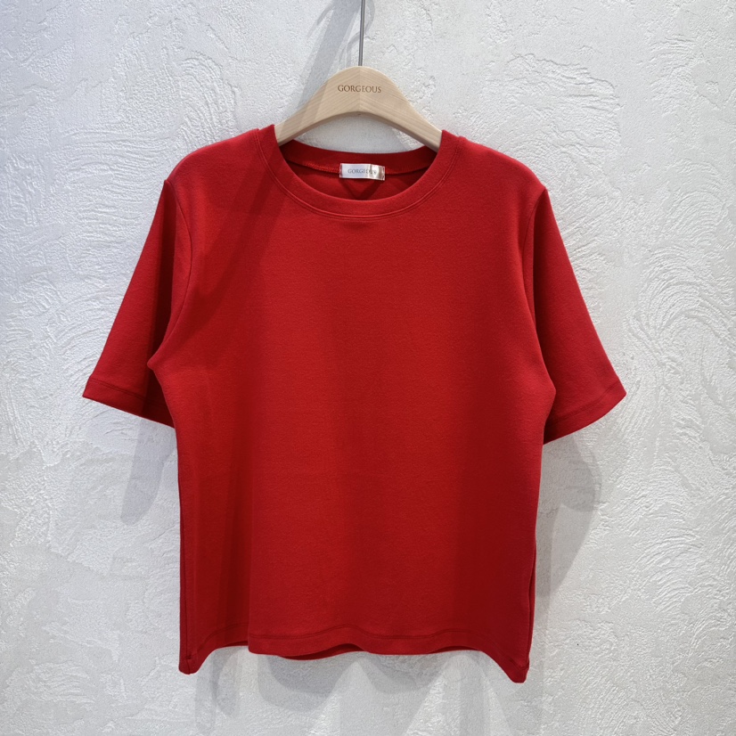 GORGEOUS韓國直郵東大門代購女裝新品熱賣24秋冬休閑T恤抓絨GORGEOUST恤圖色5