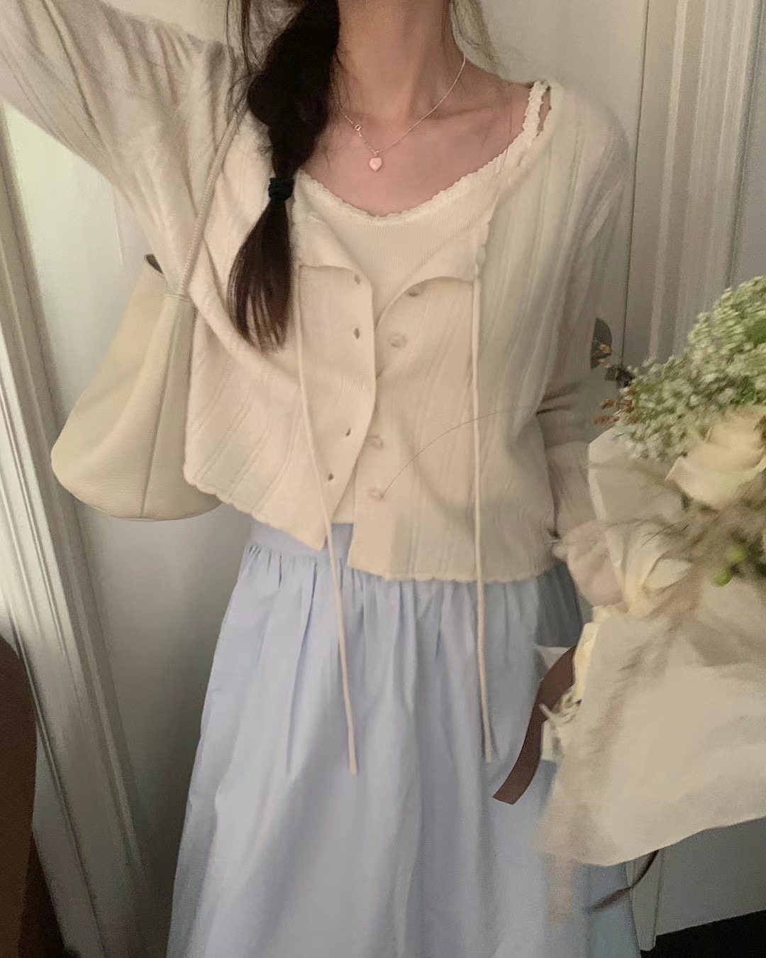 PYT-ot韓國直郵東大門實拍女裝新品休閑熱賣職業針織衫羊毛pretty young thing針織衫圖色2