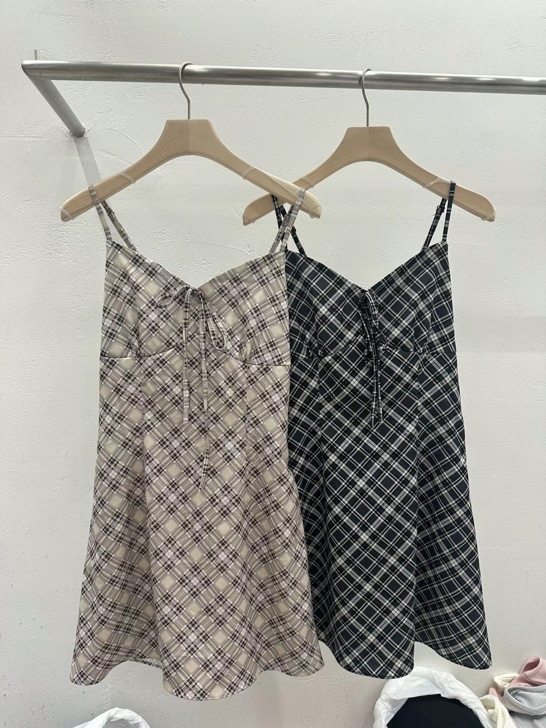 PLEASE韓國直郵東大門實拍女裝新品24秋冬熱賣人氣連衣裙PLEASE連衣裙