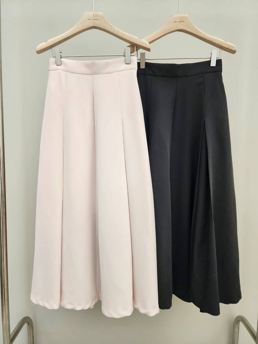 AMY COMPANY韓國直郵東大門實拍女裝新款24秋冬休閑長裙MABE長裙