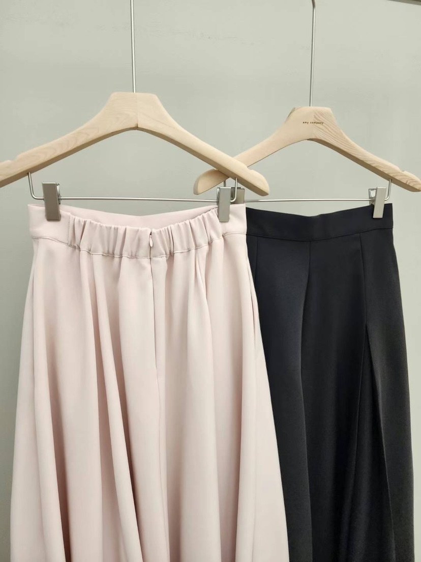 AMY COMPANY韓國直郵東大門實拍女裝新款24秋冬休閑長裙MABE長裙