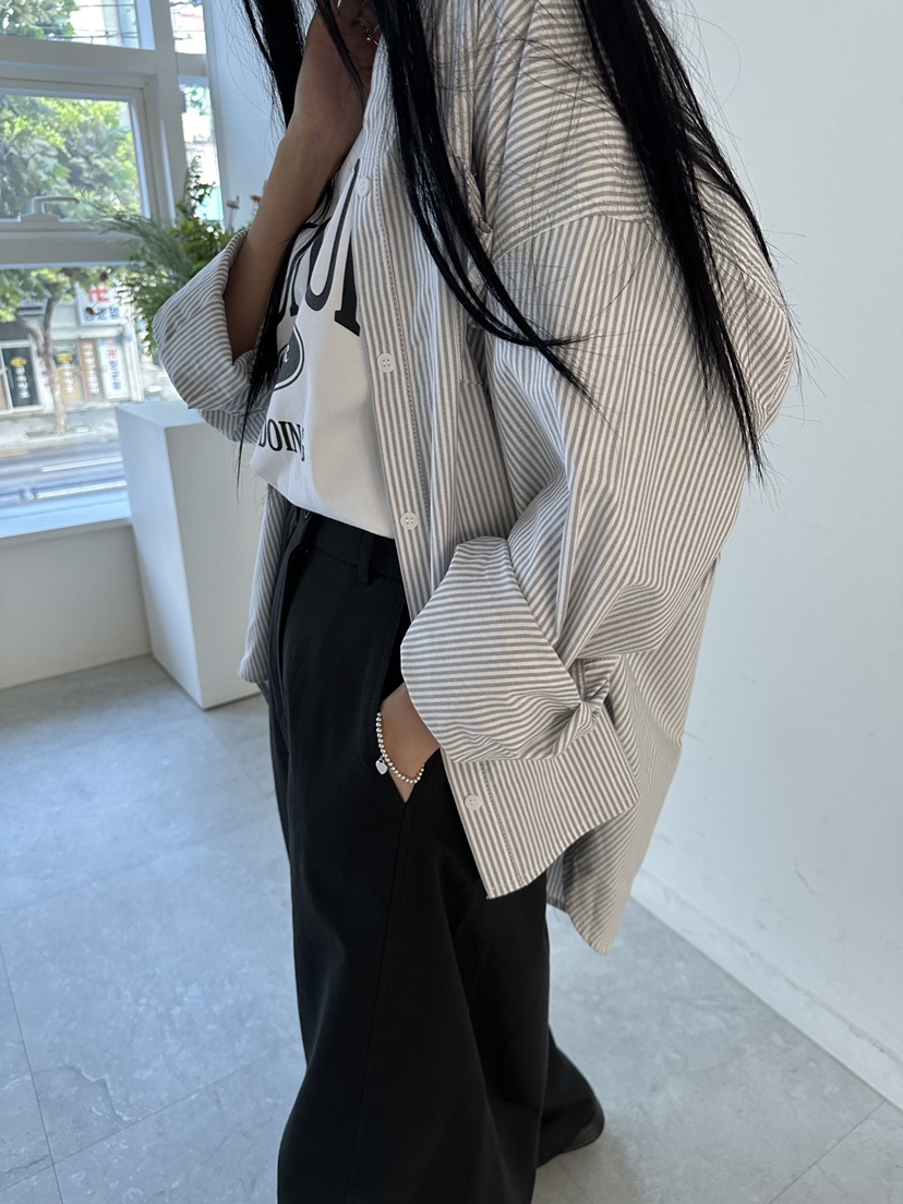 HAWK韓國直郵東大門代購女裝新品真品休閑熱賣24秋冬襯衫蕾絲衫Le Ahicon襯衫/蕾絲衫