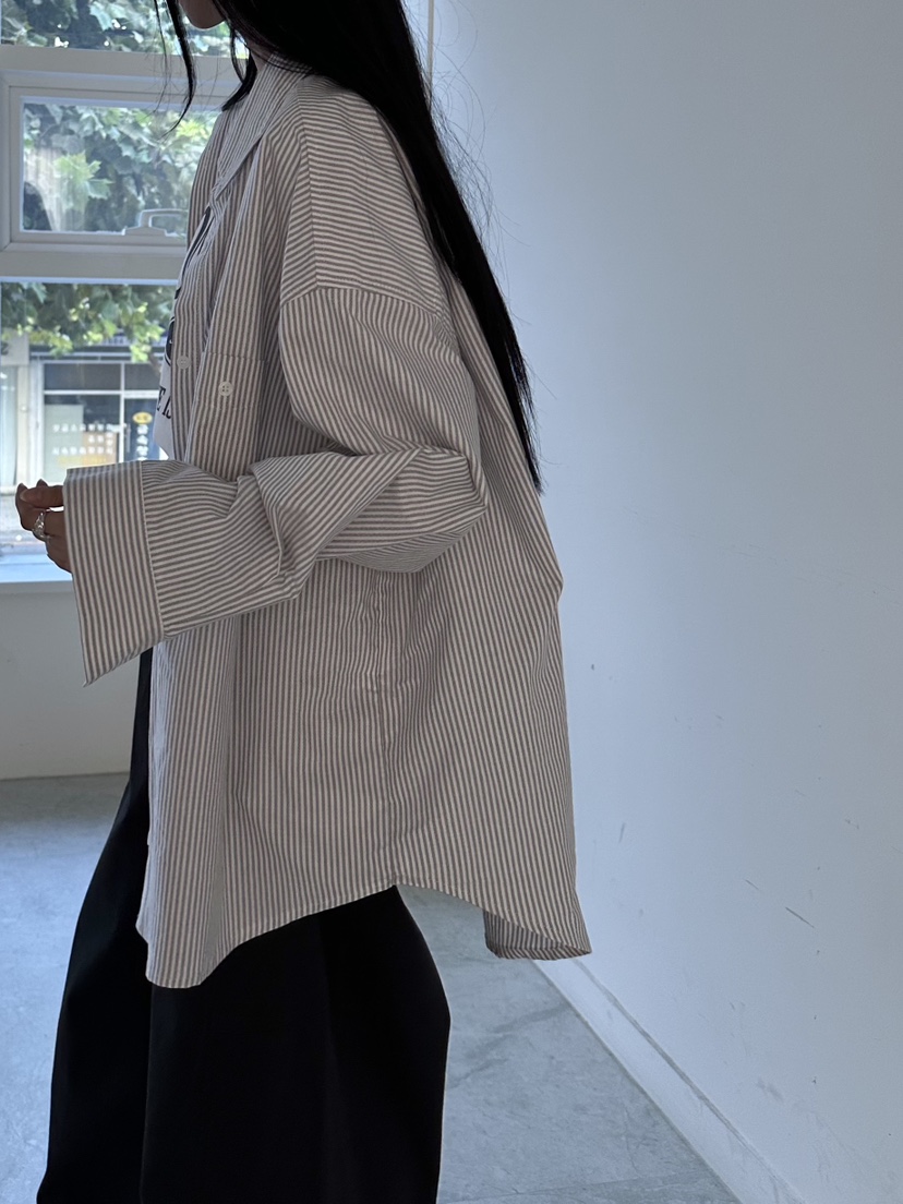 HAWK韓國直郵東大門代購女裝新品真品休閑熱賣24秋冬襯衫蕾絲衫Le Ahicon襯衫/蕾絲衫