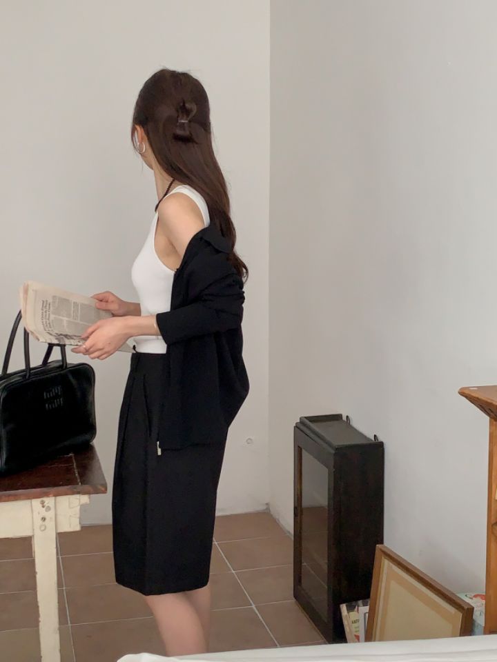 PLAYLIST韓國直郵女裝新品休閑職業熱賣時尚推薦人氣吊帶背心confetti吊帶/背心