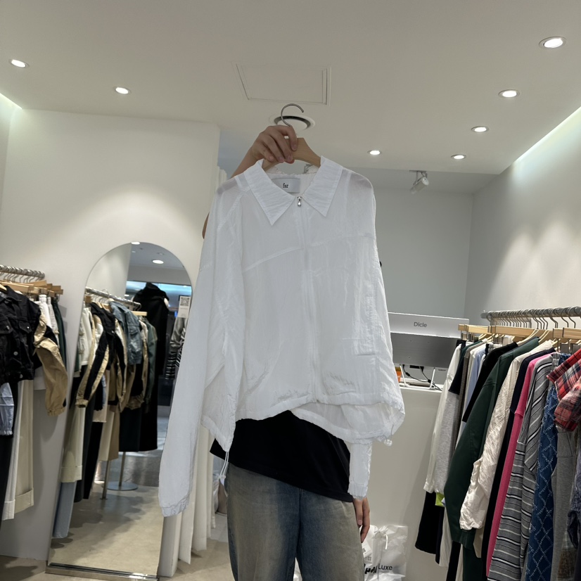 FAR韓國直郵女裝新品推薦時尚人氣職業休閑24秋冬襯衫蕾絲衫X-MOOD襯衫/蕾絲衫圖色1