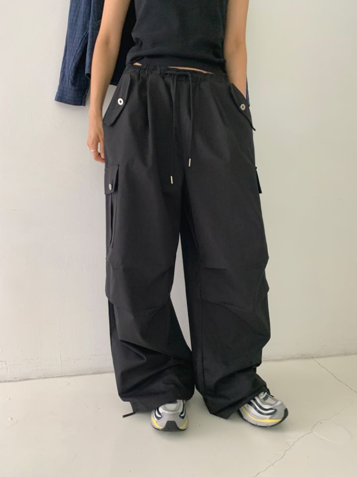 4LEAF直郵韓國代購女裝新款時尚人氣真品推薦24秋冬休閑褲4LEAF休閑褲