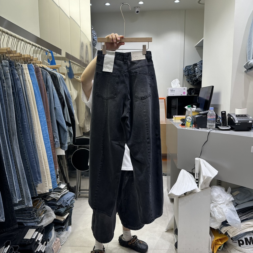 ODIF韓國直郵女裝新品推薦職業熱賣真品人氣休閑時尚牛仔褲ODIF牛仔褲