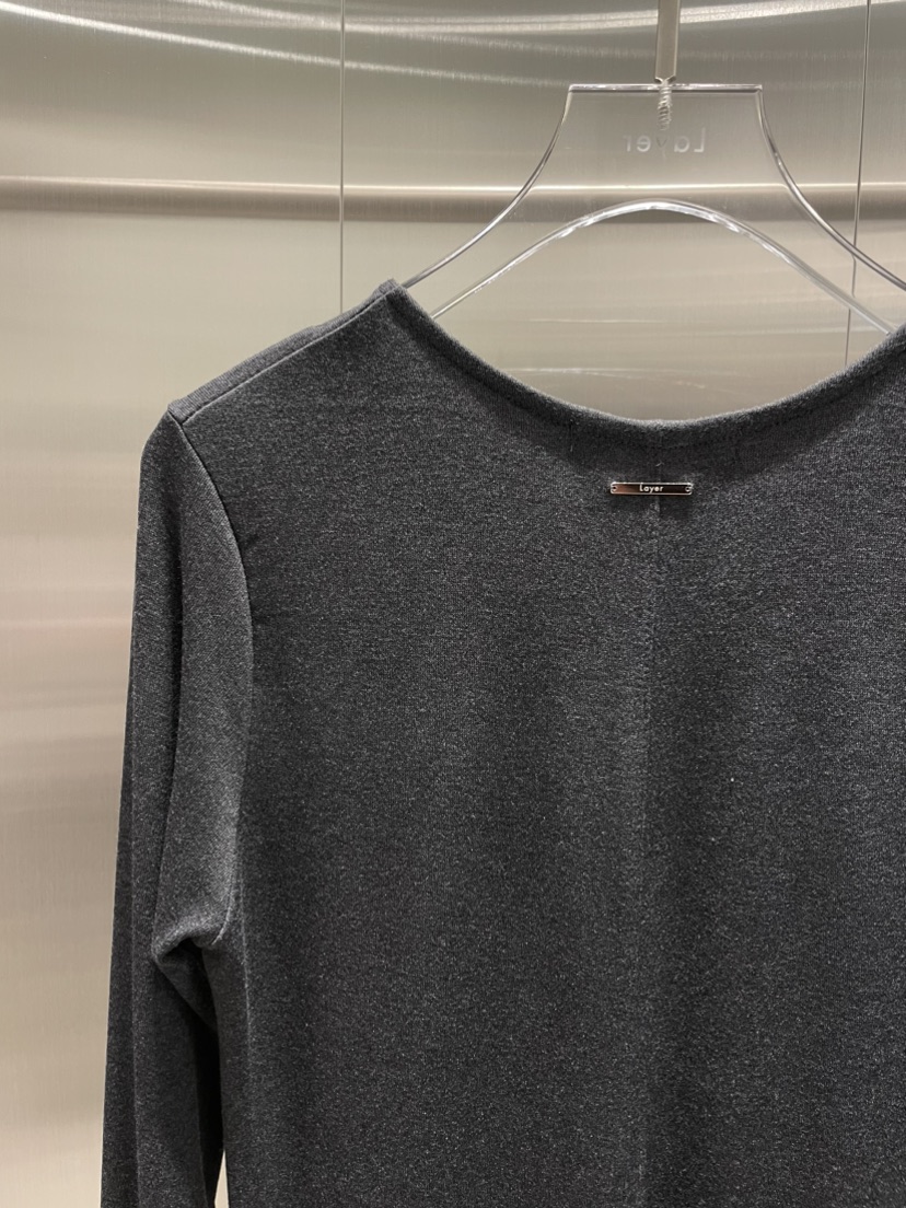 LAYER韓國直郵東大門實拍女裝新品24秋冬推薦職業真品連衣裙NOFYBE連衣裙