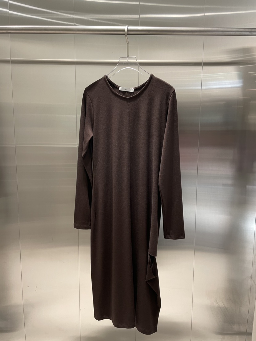 LAYER韓國直郵東大門實拍女裝新品24秋冬推薦職業真品連衣裙NOFYBE連衣裙圖色1