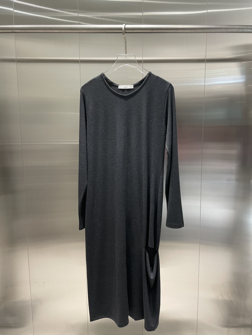 LAYER韓國直郵東大門實拍女裝新品24秋冬推薦職業真品連衣裙NOFYBE連衣裙圖色2