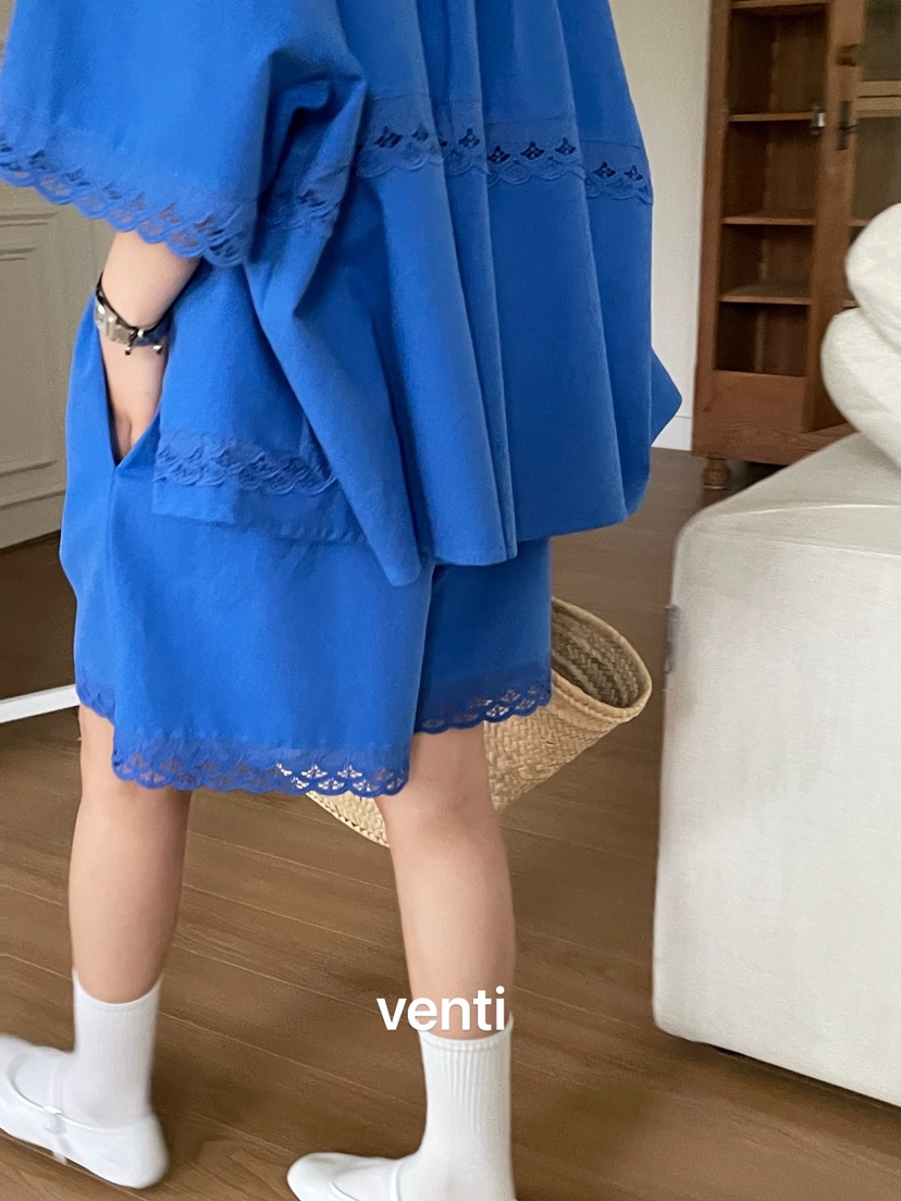 Venti韓國直郵東大門實拍女裝新品24秋冬時尚真品熱賣短褲VENTI短褲