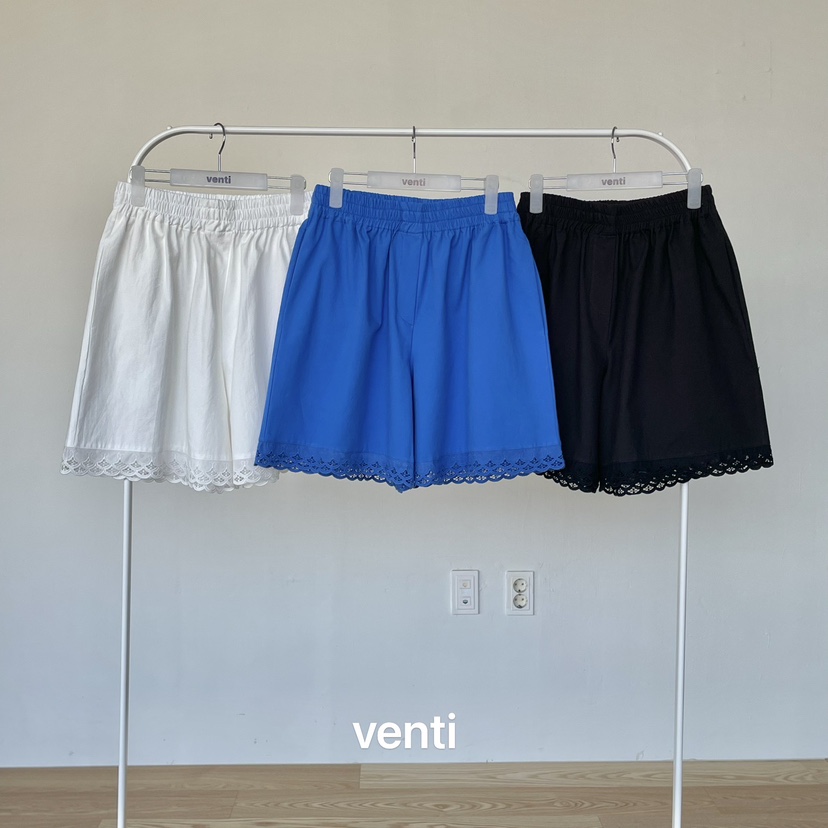 Venti韓國直郵東大門實拍女裝新品24秋冬時尚真品熱賣短褲VENTI短褲圖色2左二色