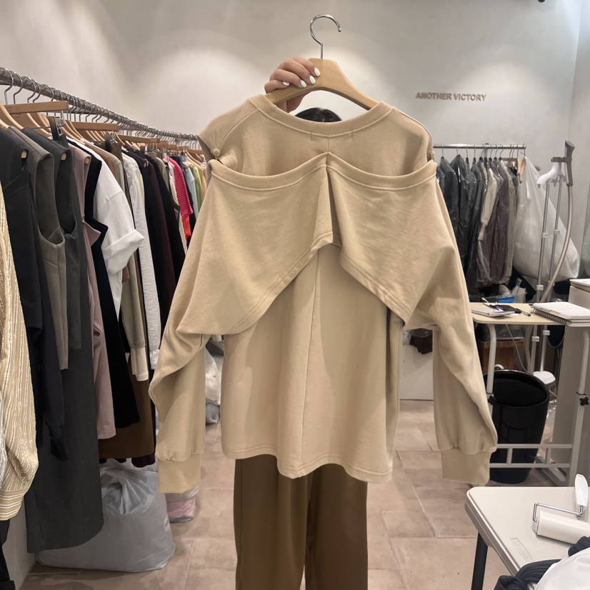 ANOTHER VICTORY直郵韓國代購女裝新品人氣熱賣真品休閑衛衣PRIVIE衛衣