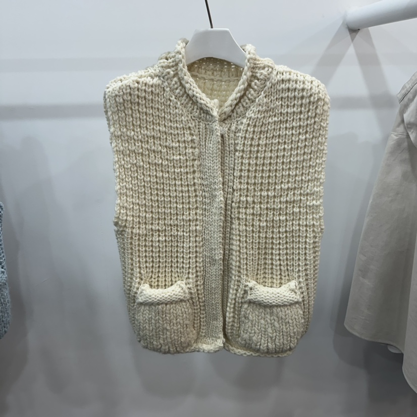 AIME HOPE MAKE韓國直郵女裝新款熱賣人氣職業真品24秋冬馬甲AIME HOPE MAKE馬甲