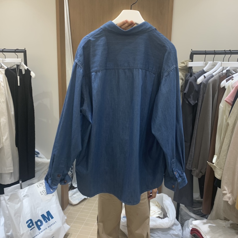 LOFN韓國直郵東大門代購女裝新品熱賣人氣職業時尚襯衫蕾絲衫LOFN襯衫/蕾絲衫