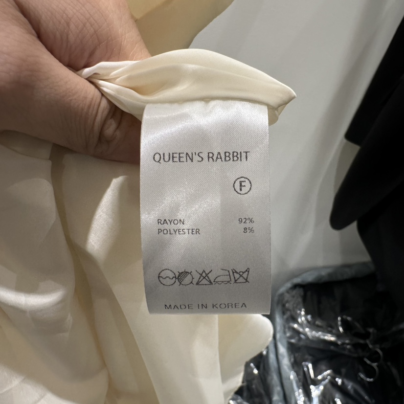 QUEENSRABBIT韓國直郵女裝新款時尚推薦熱賣休閑人氣連衣裙THE SECOND GROW連衣裙