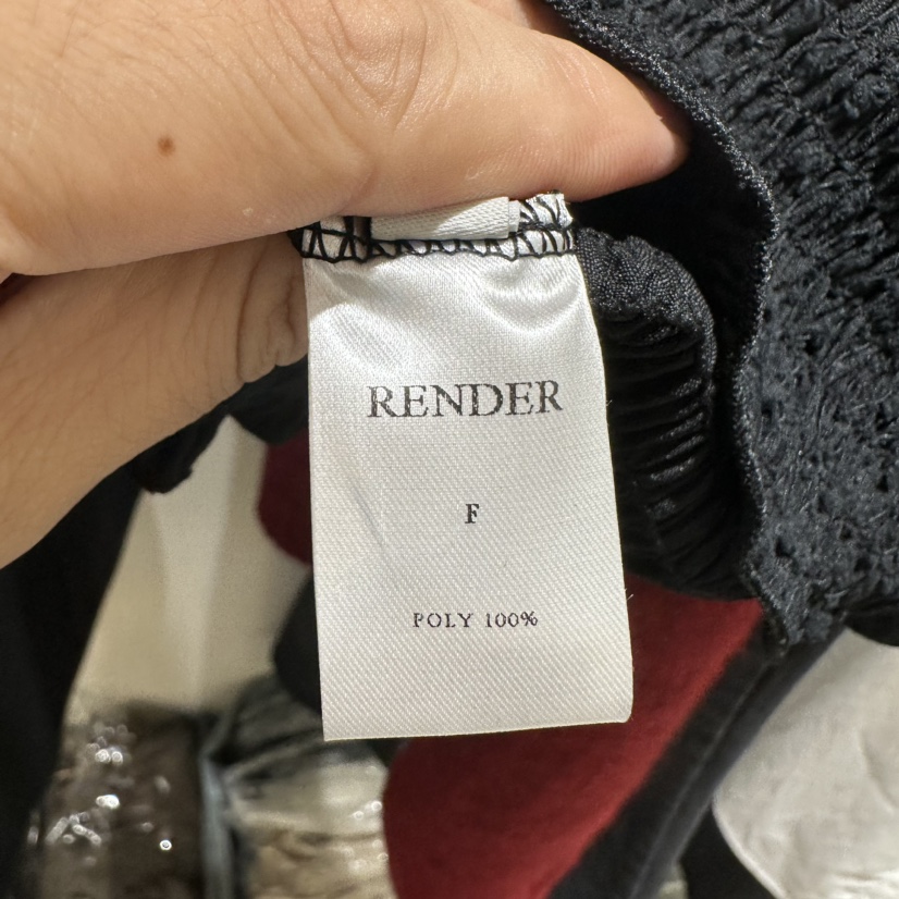 render韓國直郵女裝新款推薦職業真品人氣24秋冬吊帶背心RENDER吊帶/背心