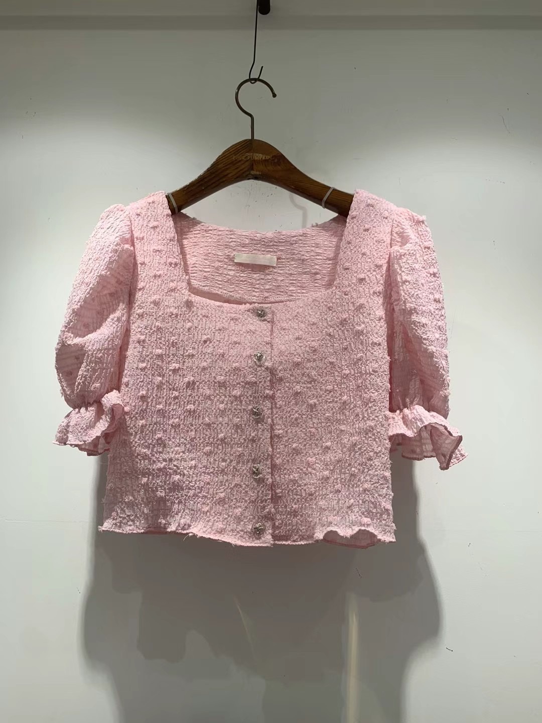 PINK PUMPKIN韓國直郵女裝新款推薦時尚真品職業襯衫蕾絲衫PINK PUMPKIN襯衫/蕾絲衫圖色3