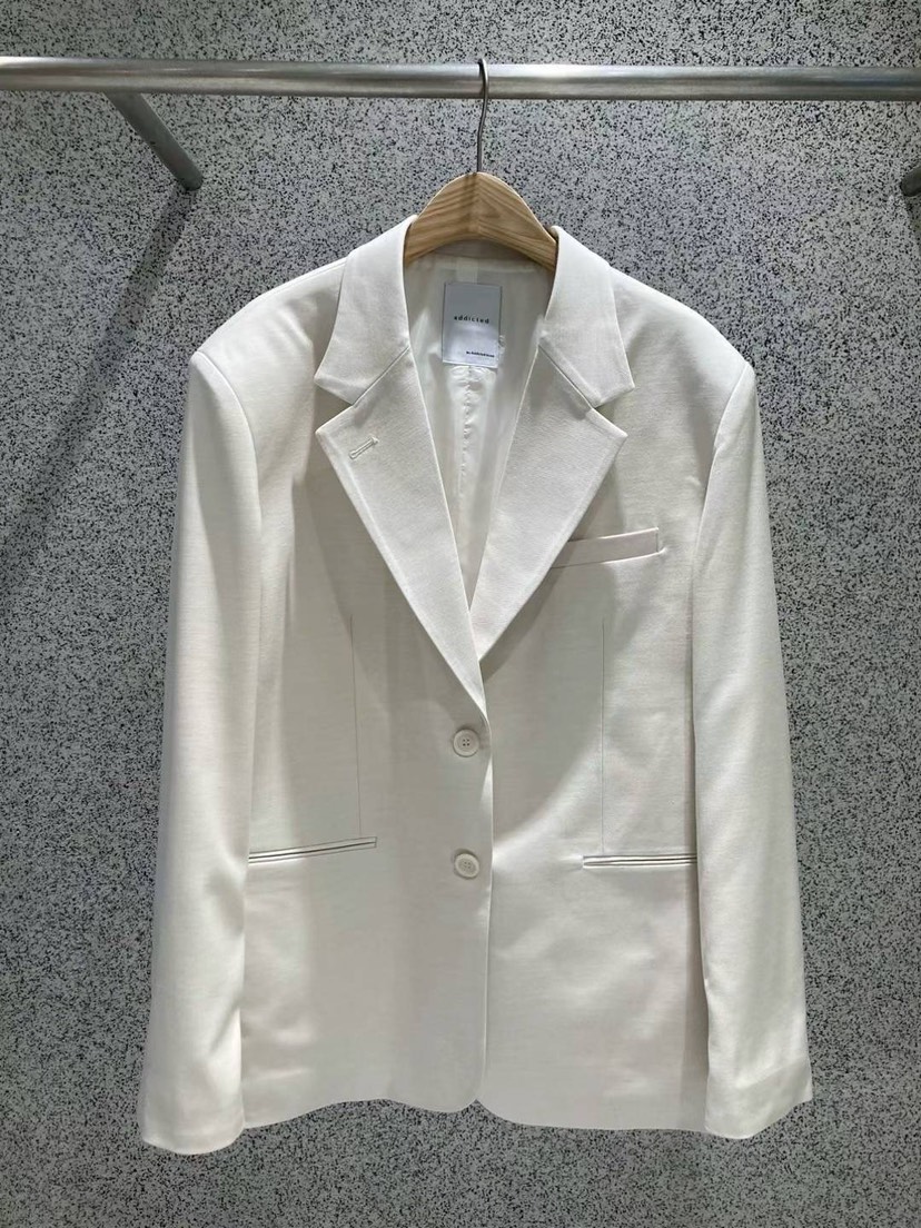Addicted直郵韓國代購女裝新品24秋冬推薦真品熱賣時尚夾克ADDICTED夾克