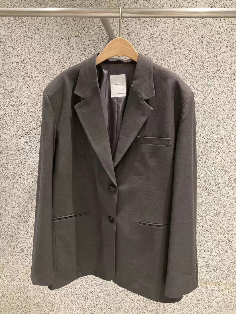 Addicted直郵韓國代購女裝新品24秋冬推薦真品熱賣時尚夾克ADDICTED夾克圖色3