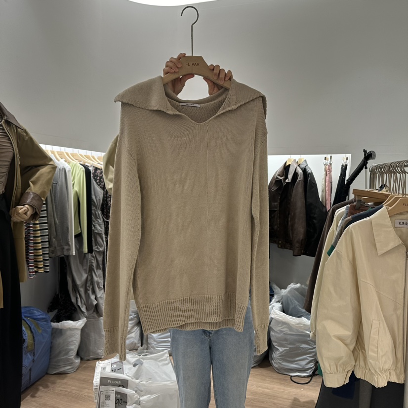 FLIPAR韓國直郵東大門代購女裝新品24秋冬真品職業推薦毛衣ABLESTUDIO毛衣圖色2