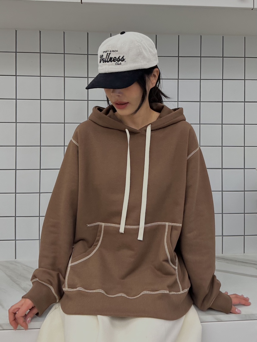 GLAM MOCHA直郵韓國代購女裝新品時尚人氣推薦職業24春夏衛衣SIERRA衛衣