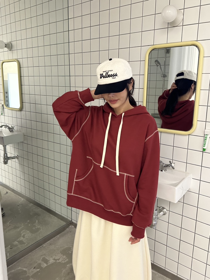 GLAM MOCHA直郵韓國代購女裝新品時尚人氣推薦職業24春夏衛衣SIERRA衛衣