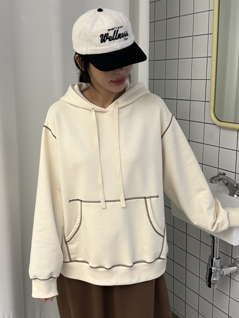 GLAM MOCHA直郵韓國代購女裝新品時尚人氣推薦職業24春夏衛衣SIERRA衛衣