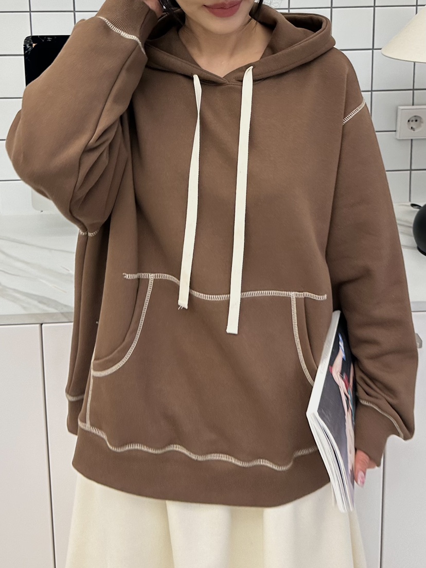 GLAM MOCHA直郵韓國代購女裝新品時尚人氣推薦職業24春夏衛衣SIERRA衛衣