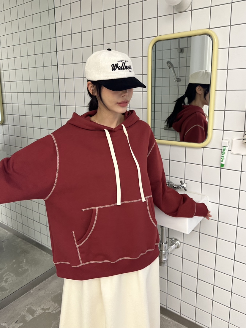 GLAM MOCHA直郵韓國代購女裝新品時尚人氣推薦職業24春夏衛衣SIERRA衛衣