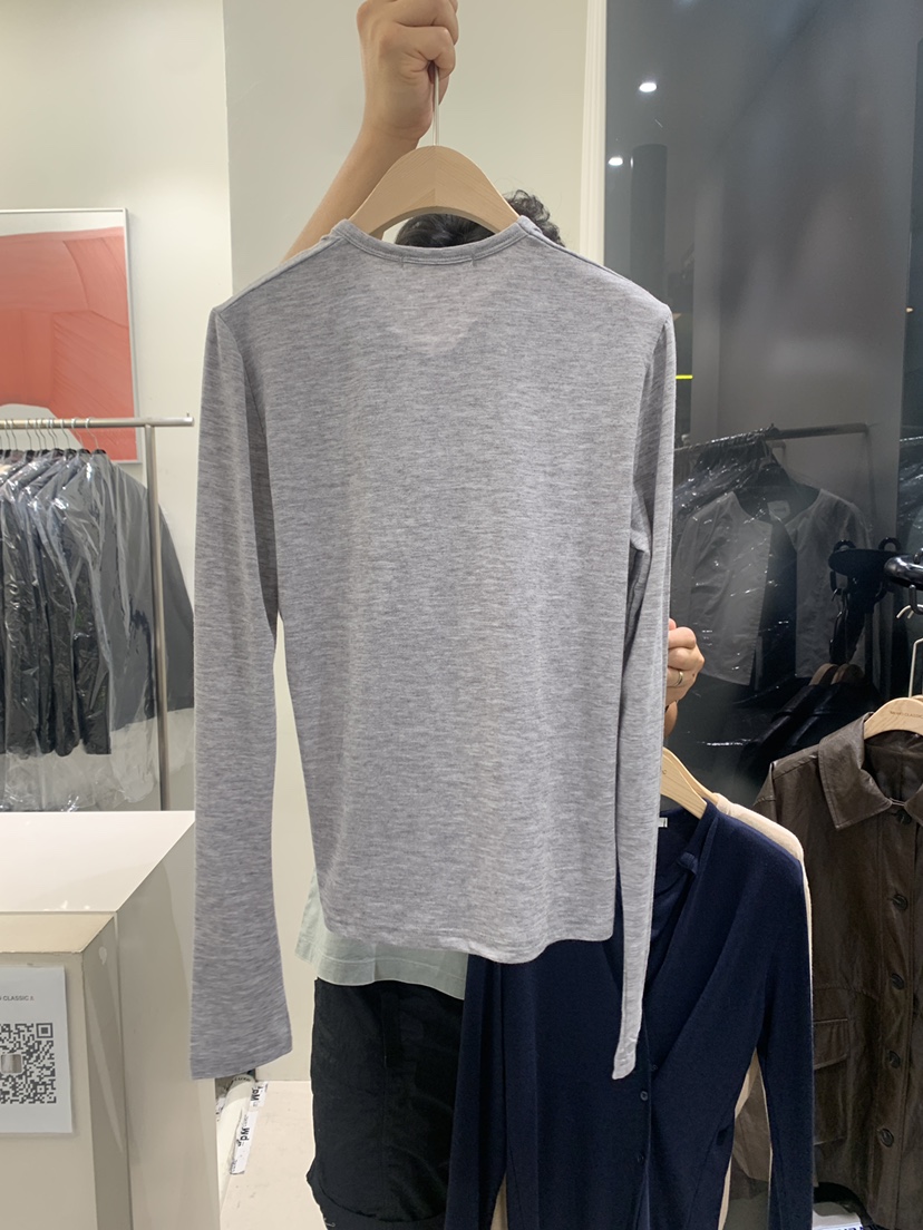 MEMO CLASSIC韓國直郵東大門實拍女裝新品職業推薦長袖T恤MEMO CLASSIC長袖T恤