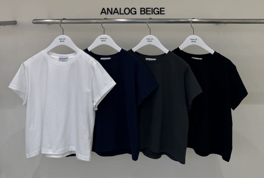 ANGLOG BEIGE韓國直郵女裝新款人氣推薦熱賣24春夏真品T恤ANGLOG BEIGET恤