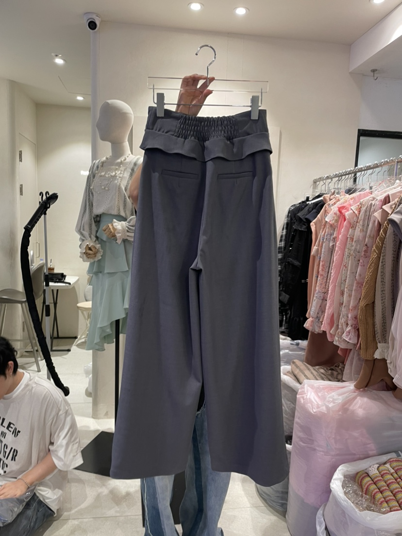 FARBE韓國直郵東大門代購女裝新品熱賣休閑職業推薦真品休閑褲PLATFORM休閑褲