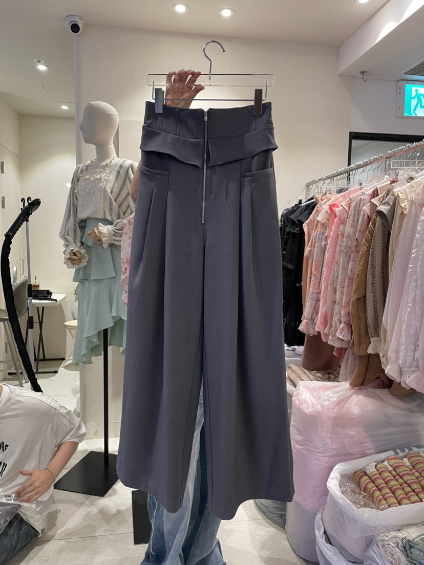FARBE韓國直郵東大門代購女裝新品熱賣休閑職業推薦真品休閑褲PLATFORM休閑褲
