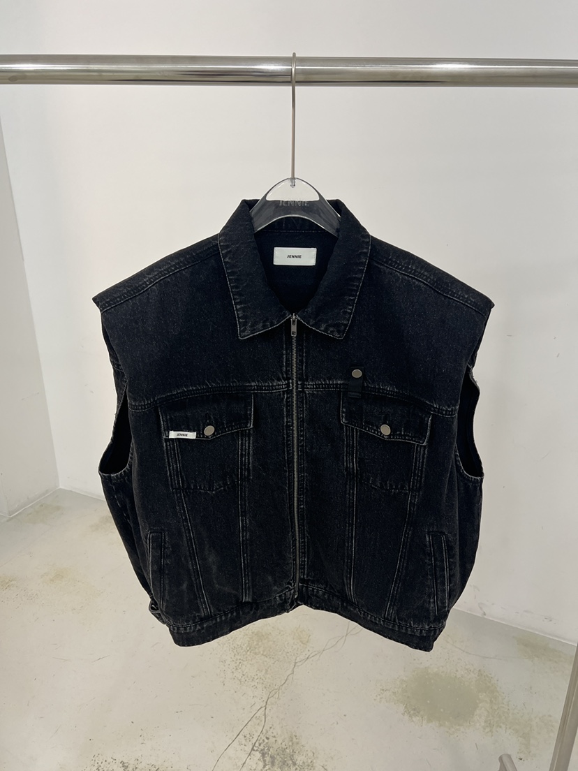 JENNIE韓國直郵東大門代購女裝新品推薦人氣24秋夏職業馬甲JENNIE/VENEFIT馬甲圖色2