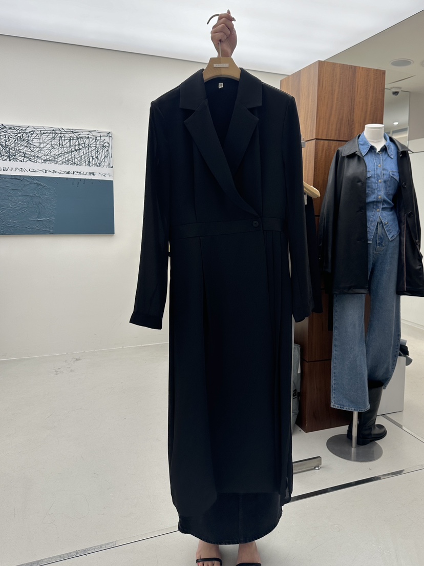 MER/ANGELO BIANCO韓國直郵東大門代購女裝新品推薦長款風衣MER/ANGELO BIANCO長款風衣圖色3