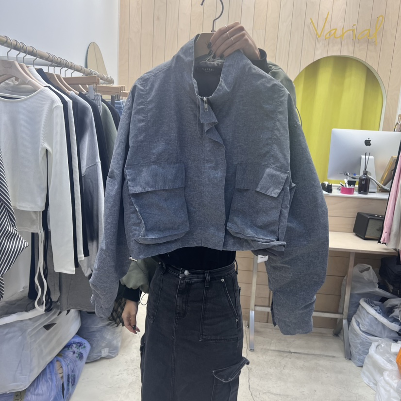 VARIAL韓國直郵東大門代購女裝新品時尚熱賣真品推薦休閑夾克VARIAL夾克圖色2