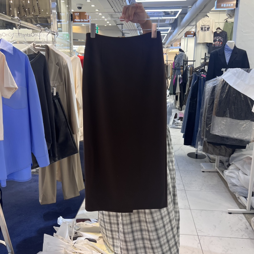 PLANTS ON GRAY韓國直郵東大門代購女裝新款熱賣半身裙中短裙PLANTS ON GRAY半身裙/中短裙圖色1