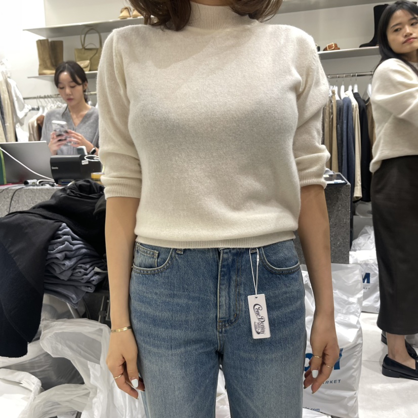 WOOD SAGE直郵韓國代購女裝新品熱賣人氣休閑24春夏針織衫WOOD SAGE針織衫圖色1