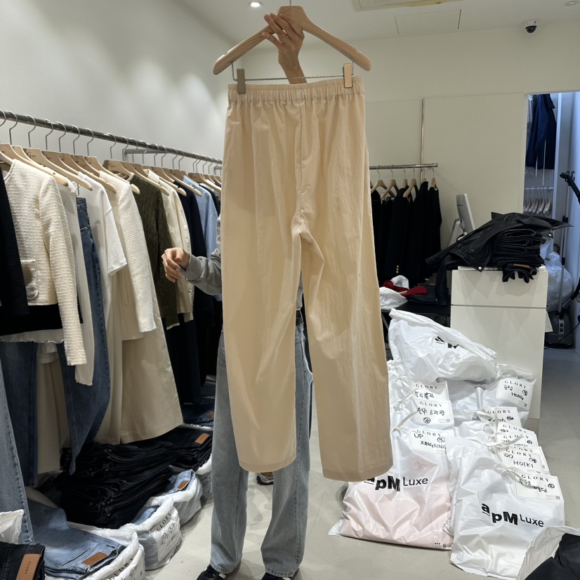 GLORY韓國直郵東大門實拍女裝新品真品推薦休閑時尚24春夏休閑褲GLORY休閑褲