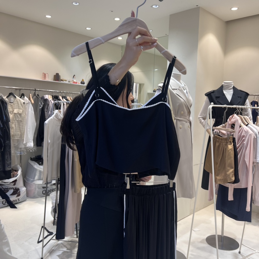 HANNA21直郵韓國代購女裝新品推薦真品休閑時尚人氣吊帶背心HANNA21吊帶/背心