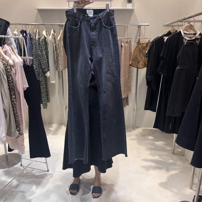 HANNA21韓國直郵東大門實拍女裝新品推薦人氣時尚職業牛仔褲HANNA21牛仔褲圖色2