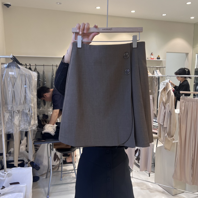HANNA21韓國直郵東大門實拍女裝新款熱賣推薦職業真品短裙HANNA21短裙