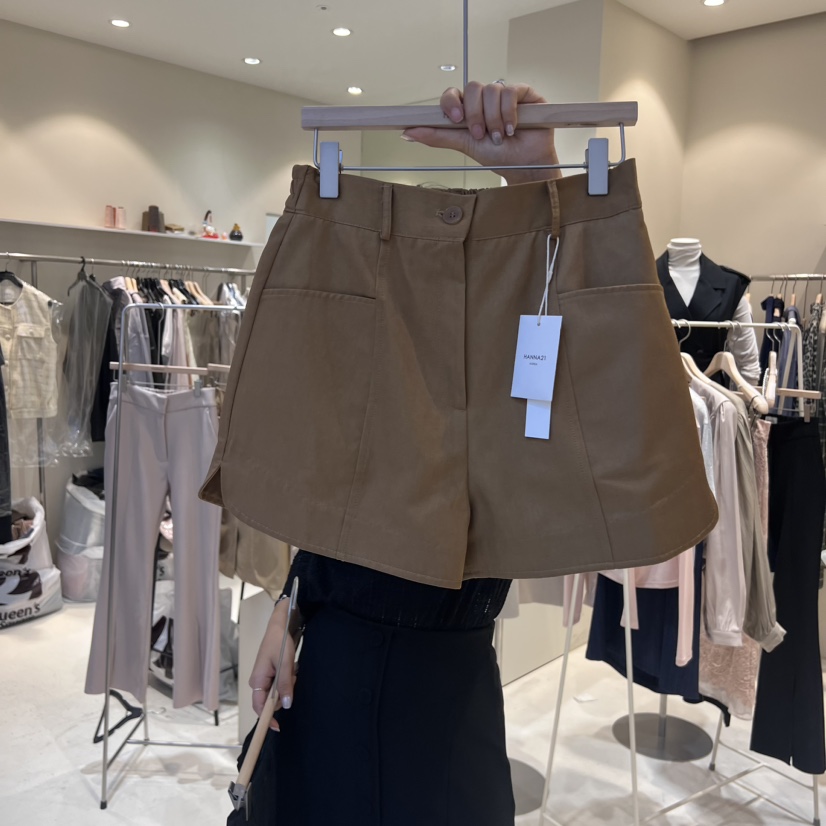 HANNA21韓國直郵東大門代購女裝新品24秋冬人氣熱賣短褲HANNA21短褲圖色2