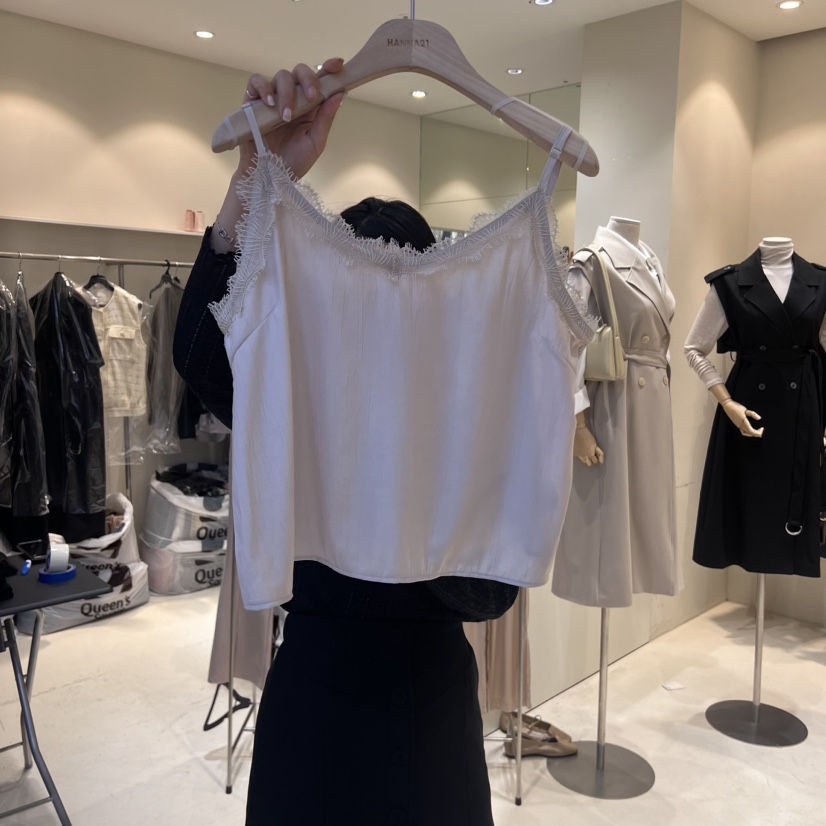 HANNA21韓國直郵女裝新品職業24秋冬推薦休閑熱賣吊帶背心HANNA21吊帶/背心